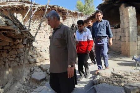 ساخت مخزن آب شرب روستای تنگ انار به همت امور عشایر و فرمانداری شهرستان چرام