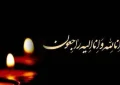 پیام تسلیت سرپرست بنیادشهیدشهرستان چرام به مناسبت درگذشت پدربزرگوارامام جمعه شهرسرفاریاب