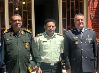 دیدار سردار آبداری و سرهنگ جمشیدی با فرمانده پدافند هوایی شهرستان بهبهان _ بهمئی به مناسبت روز ارتش + جزئیات